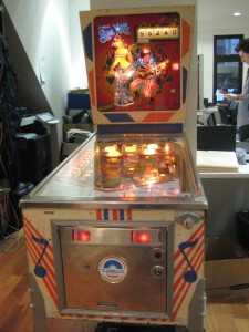 Blue Note office pinball