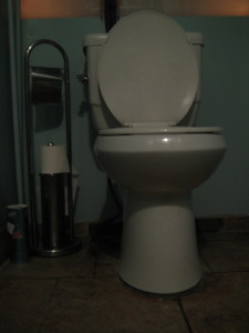 Shell's Bistro toilet