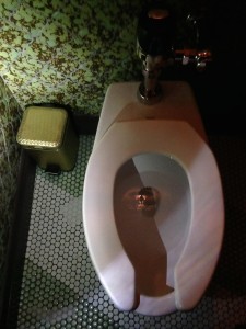 The Flatiron Room women's toilet